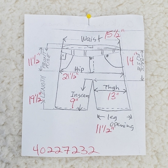 Quiksilver Waterman Blue Red Hybrid 9” Trunks Board Shorts Drawstrings Mens 31 - Picture 3 of 12